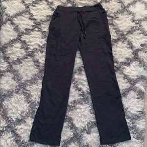 Dark charcoal gray Grey’s anatomy scrub pants